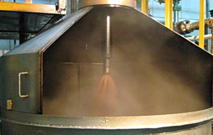Atomizer spray test